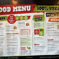 menu  at Hank's Dirty Norwich in Norwich