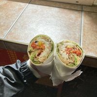 vegan seitan dürüm  at Kebap Delüüxe in Darmstadt