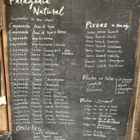 Menù  at Patagonia Natural in Panguipulli