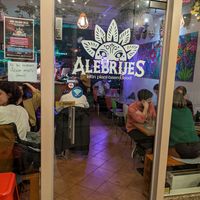 view from outside at Alebrijes in Wiesbaden