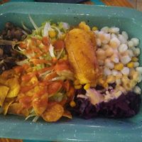 Ceviche (cold, like a salad) at Alebrijes in Wiesbaden