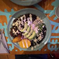 161. PABELLON CRIOLLO 15.50€ Venezolanisches Nationalgericht Reis, (Bohnen, Kochbananen, Avocado,
Vleisch, Käse und Arepa)  at Alebrijes in Wiesbaden