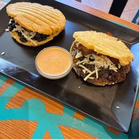 Arepas  at Alebrijes in Wiesbaden