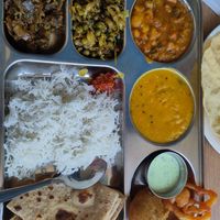 Plate of everything at Madhav in Cardiff