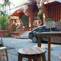 View from shop  at Cha-Malay Cafe bistro @ Garage in Chiang Mai