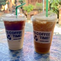 Iced coffees   at Cha-Malay Cafe bistro @ Garage in Chiang Mai