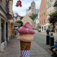  at Eiscafé Hohes Schloß in Fuessen