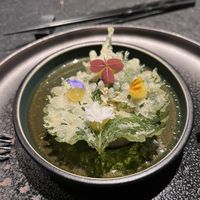 Second dish  at Oukan Dining in Berlin