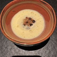 Yakimochi & whisky  at Oukan Dining in Berlin