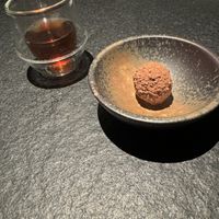 Truffle & tea  at Oukan Dining in Berlin