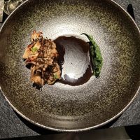 Maitake & barley koji (my favorite )  at Oukan Dining in Berlin