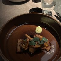 “Mushroom Toast"  at Oukan Dining in Berlin