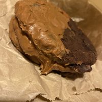 Delicious Biscoff mega cookie thing   at Daisy Rose Coffee House in Durham