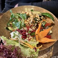 Big bowl with house made tofu  at Hanoi Vegan & Heinenhof in Cologne