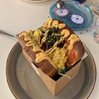 Vegan Egg Drop   at FOUR Specialty Coffee & Bistro in Valencia