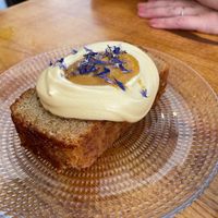 Vegan caramel cake   at FOUR Specialty Coffee & Bistro in Valencia