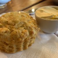 VG cheese scone & spread   at The Green in Washington