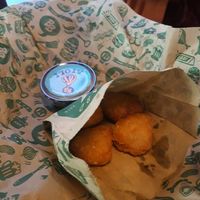 Vegan chili poppers at Bastard Burgers in Helsinki