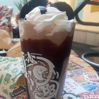 Vegan oreo milkshake at Bastard Burgers in Helsinki