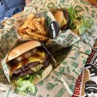 New York & Double Texas  at Bastard Burgers in Helsinki