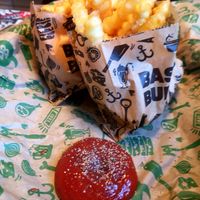 Kecthup's free, a number of great dips available for purchase at Bastard Burgers in Helsinki