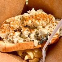 Lobster Roll at Sweet Trail Cafe in Bloomfield