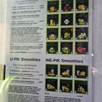 Menu at Sumus in Lagos