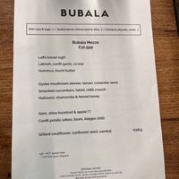   at Bubala - Soho in London