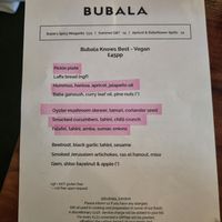  at Bubala - Soho in London