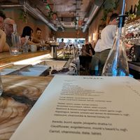 Are at the bar at Bubala - Soho in London