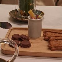 Coffee or tea with vegan snacks. at Margaretha's in Oudenaarde