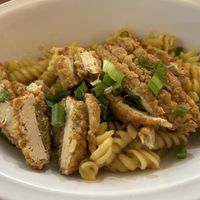 Mac & Cheese with Chicken Tenders  at Veg Head in Lansing