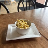 Small Mac and cheese (from the kids menu)   at Veg Head in Lansing