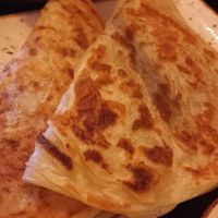 Parantha bread at Copper Ceylon in Bromley