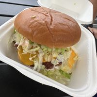 impossible burger  at Kaliburger in St Augustine