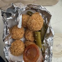  at Moshe's Falafel in New York City