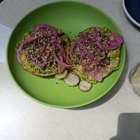 Arvo bagel at Schmucks in Melbourne