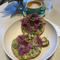 Breakfast Avo bagel    at Schmucks in Melbourne