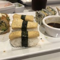 Tofu nigiri  at Active Sushi in Cape Town