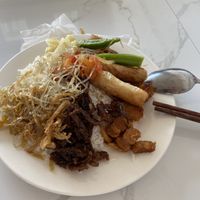 Plate for 30.000VND  at Hoang Yen Com Chay in Phu Quoc