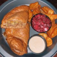 pastry pie   at Universal Studios - Leaky Cauldron in Orlando