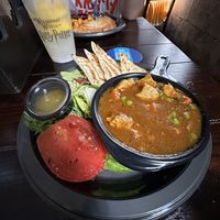 Vegan Curry. Highly recommend 9/10  at Universal Studios - Leaky Cauldron in Orlando