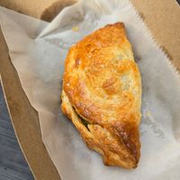 Vegan Pasty at Universal Studios - Leaky Cauldron in Orlando