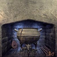 interior at Universal Studios - Leaky Cauldron in Orlando