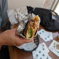 Breakfast burrito at Neighbourhood Cafe in Lisbon