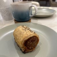 Plant based sausage rollls  at Unicorn Noms in Janabiyah