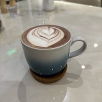 Hot chocolate with oat milkk  at Unicorn Noms in Janabiyah