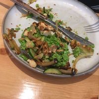 Mushroom toast  at Cafe Vegu in Lewes