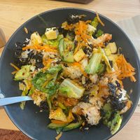 bibimbap at Cafe Vegu in Lewes