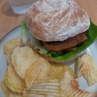 Tofu ciabatta at Cafe Vegu in Lewes